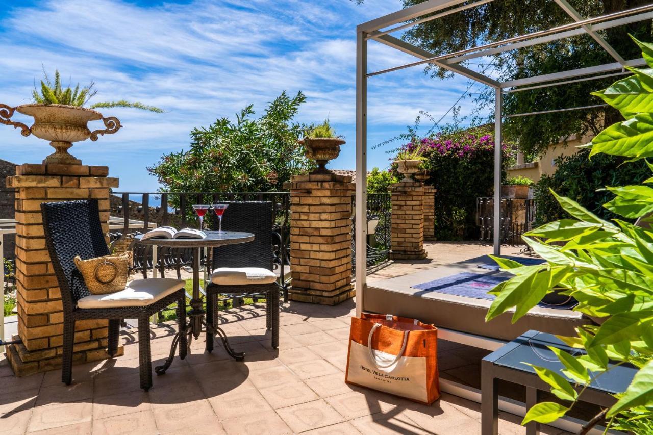 Hotel Villa Carlotta Таормина Екстериор снимка